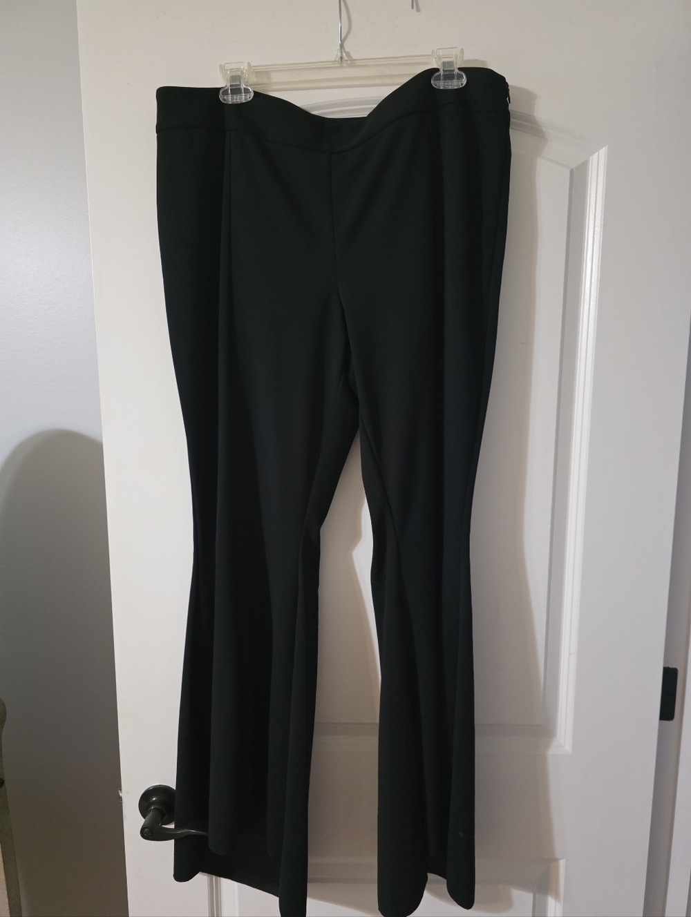 INC International Concepts Black Split Flare Pants - Picture 5 of 5